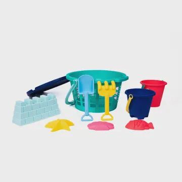 Toysmith 10PC Sand Bucket Set
