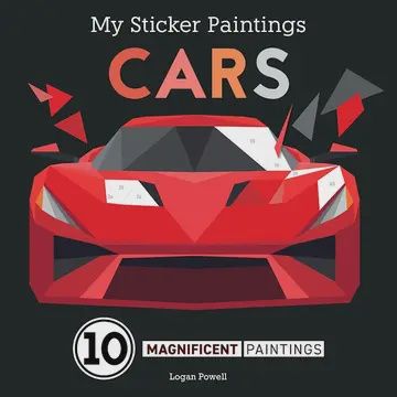 My Sticker Paintings- Cars