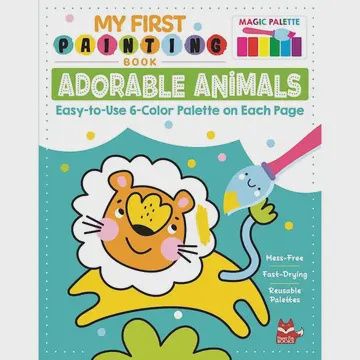 My First Painting Book- Adorable Animals