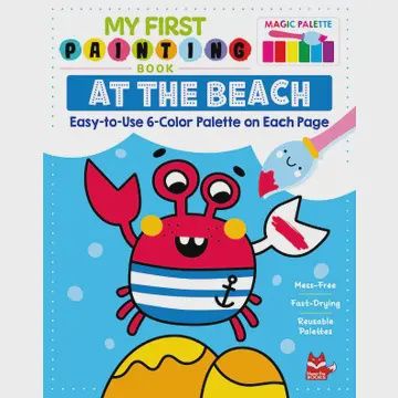 My First Painting Book- At the Beach