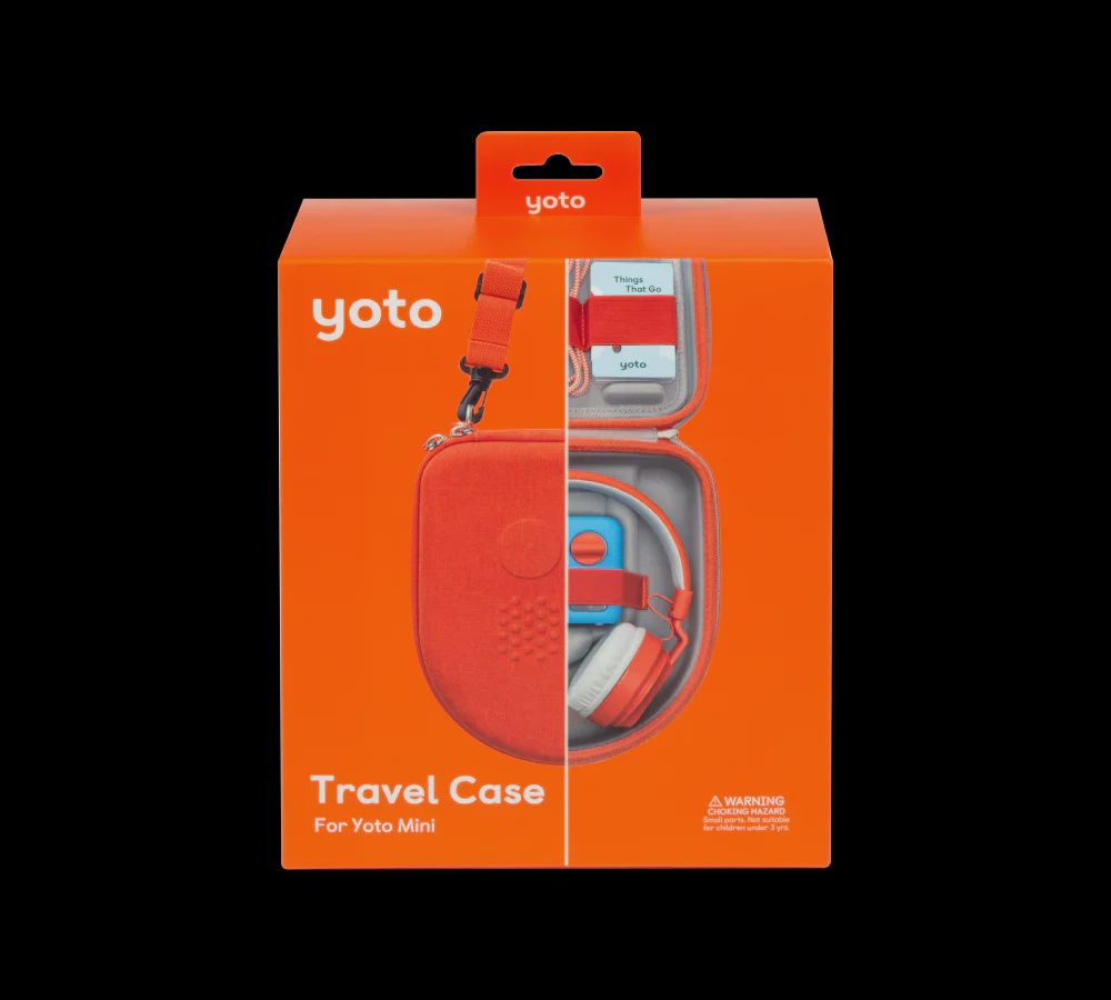 Yoto Mini Travel  Case- Fruit Punch (Orange)