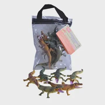 Polybag-Zip Crocodile 11&quot;