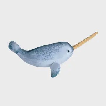Living Ocean-Mini Narwhal Stuffed Animal 12&quot;