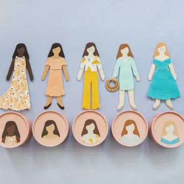 Felt Doll - Deluxe Set Caramel