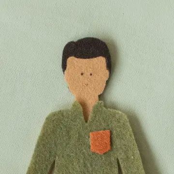 Felt Doll - Starter Boy Caramel