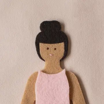 Felt Doll - Starter Girl Caramel