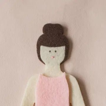 Felt Doll - Starter Girl Hazelnut