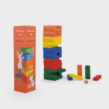 Wooden Tumbling Tower - Recreational Toy