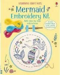Usborne Craft Kit- Mermaid Embroidery Kit