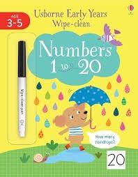 First Wipe- Clean Numbers 1-20