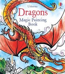 Magic Painting Book- Dragons