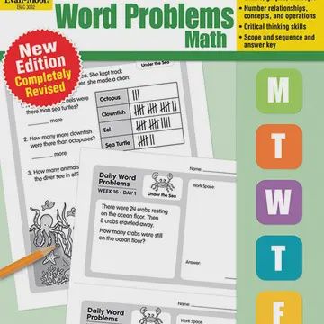 Daily Word Problems Math, Grade 2 Teacher Edition
