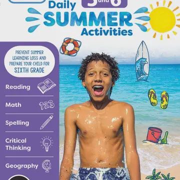 Daily Summer Activities: Between 5th Grade and 6th Grade