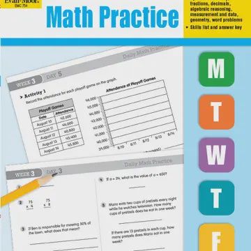 Daily Math Practice, Grade 5 Teacher Edition