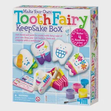 4M Make Your Own Tooth Fairy Keepsake Box