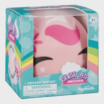 Skwishy Pet Unicorn, Stretch and Squish, Soft Ball