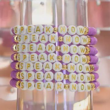 Taylor Swift- Speak Now (Clay Beads)