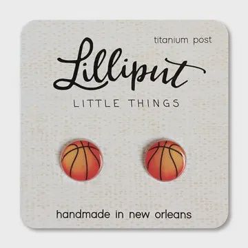 Basketball Earrings