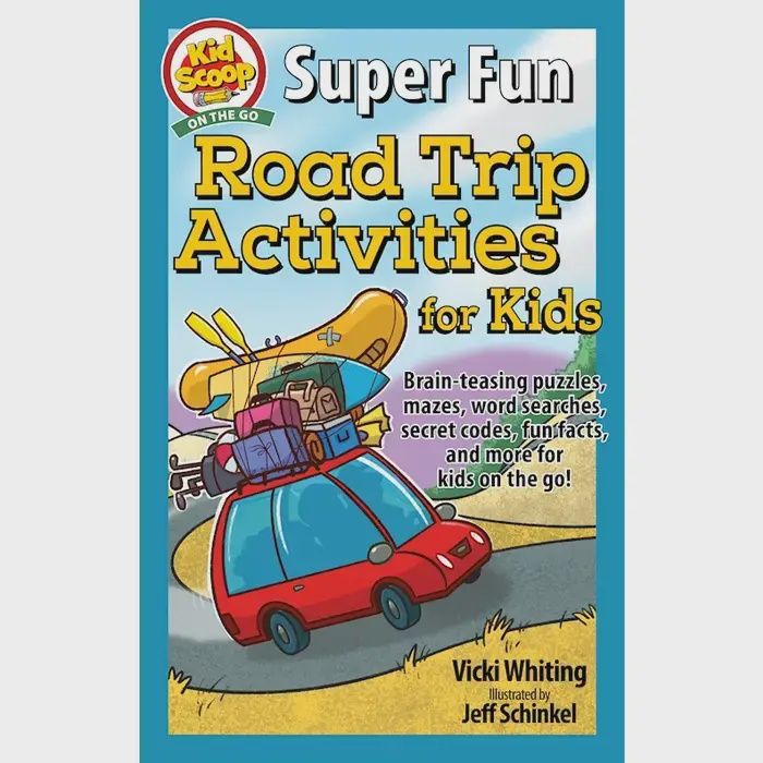 Activity Book - Super Fun Road Trip Activities For Kids