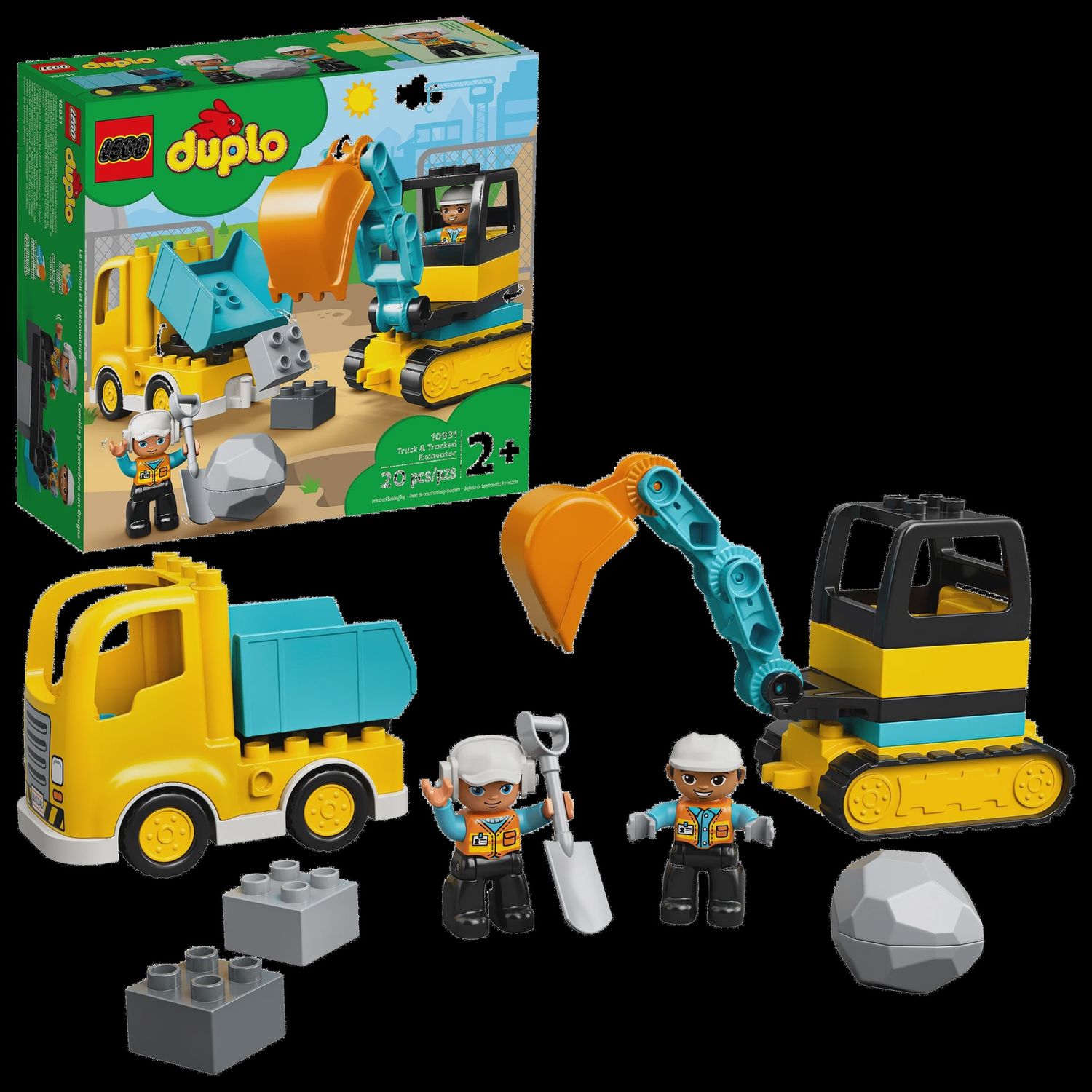 10931 Truck &amp; Tracked Excavator
