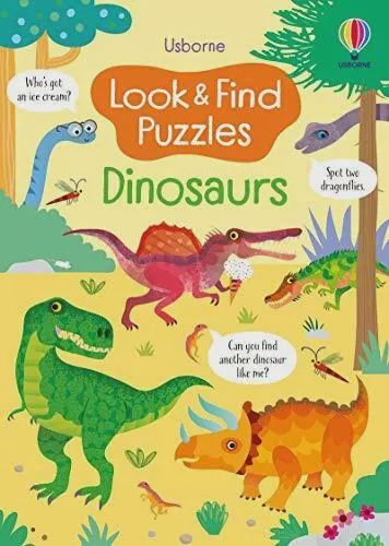 Look &amp; Find Puzzles Dinosaurs