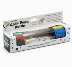 DIY Calm Down Bottle- Rainbow