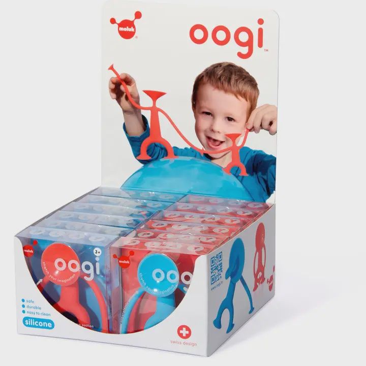 Oogi Jr. Display By Moluk - Red; Blue