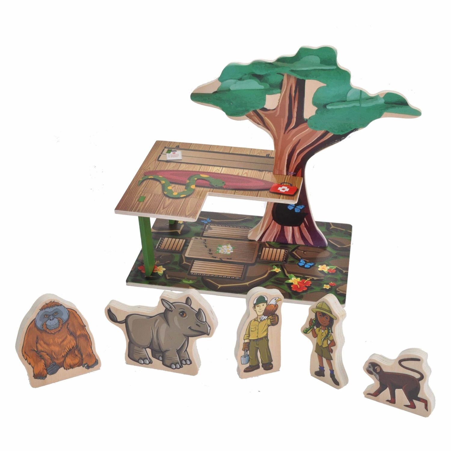 Woodkins-Zookeeper