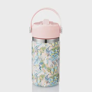 Kids Paradise Palm 12 oz. Bottle with Straw Cap