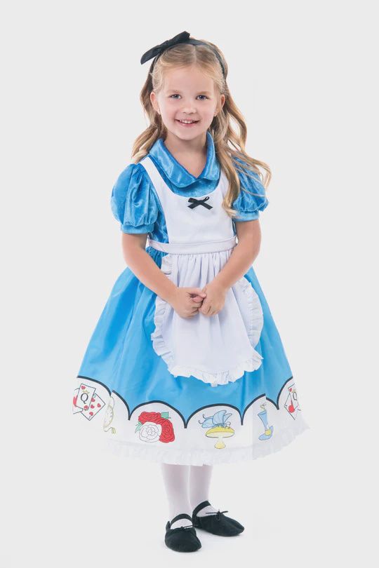 Alice in Wonderland Dress Up with Headband- XL