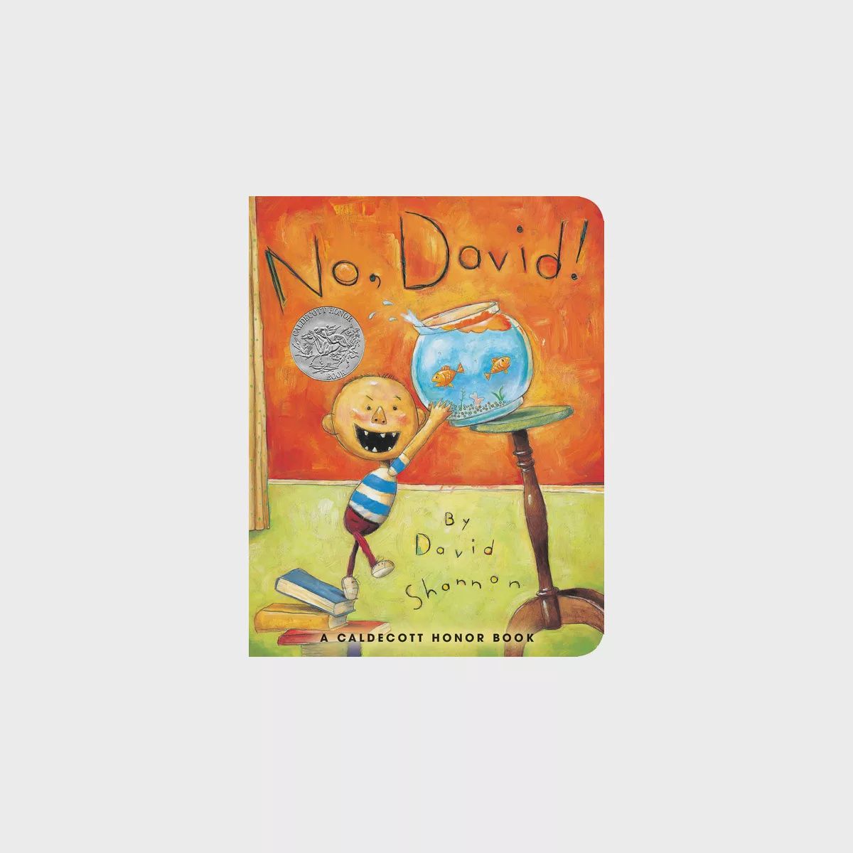 No, David! Large Board Book