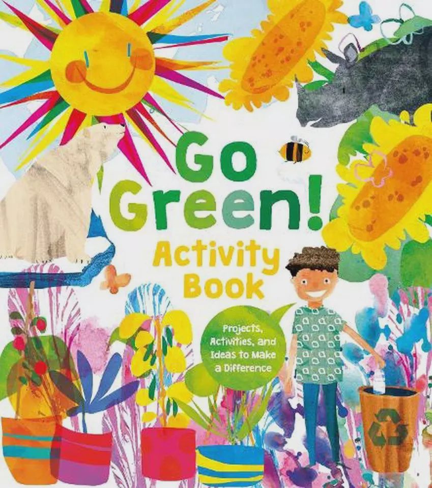 Go Green Activity Book