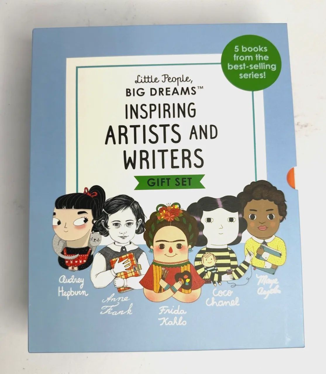 Little People, Big Dreams Inspiring Artist and Writers Gift Set 5 Books