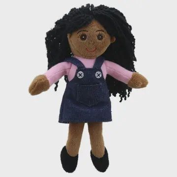 Finger Puppets: Girl (Pink Top)