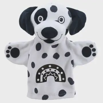 My First Black &amp; White Puppets - Dog
