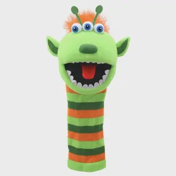 Knitted Puppets: Narg