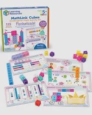 Mathlink Cubes Kindergarten Math Activity Set: Fantasticals!