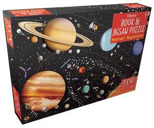 Solar System (200 pcs) - Book &amp; Jigsaw Puzzle (IR)