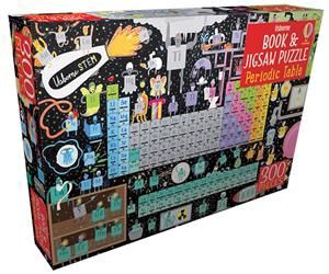 Periodic Table (300 pcs) - Book &amp; Jigsaw Puzzle (IR)