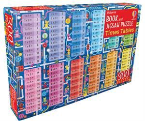 Times Tables (300 pcs) - Book &amp; Jigsaw Puzzle