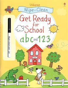 Wipe-Clean Get Ready for School ABC and 123