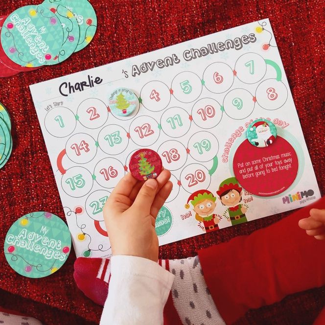 My Advent Challenges Calendar