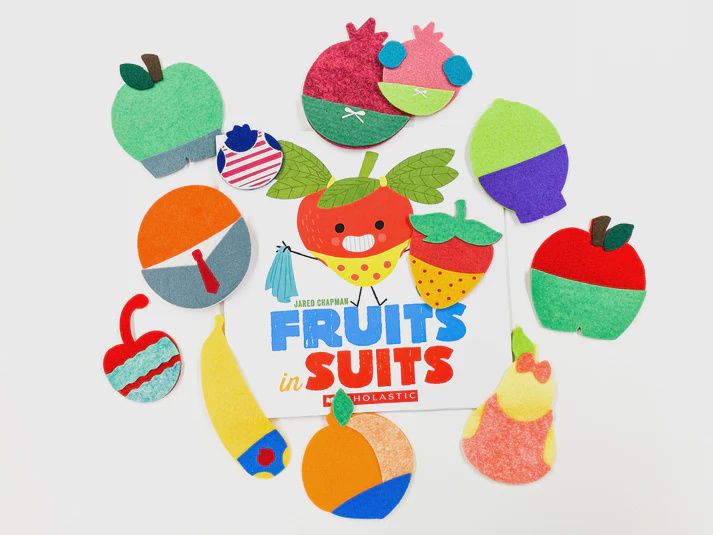 Fruit Suits- Book and Felt Set