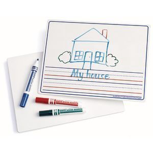 Excellerations One Reversible Picture Story Whiteboard 12&quot; X 9&quot;