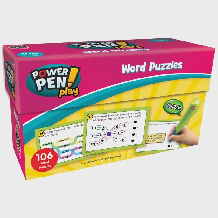 Power Pen® Play: Word Puzzles (Gr. 2–3)