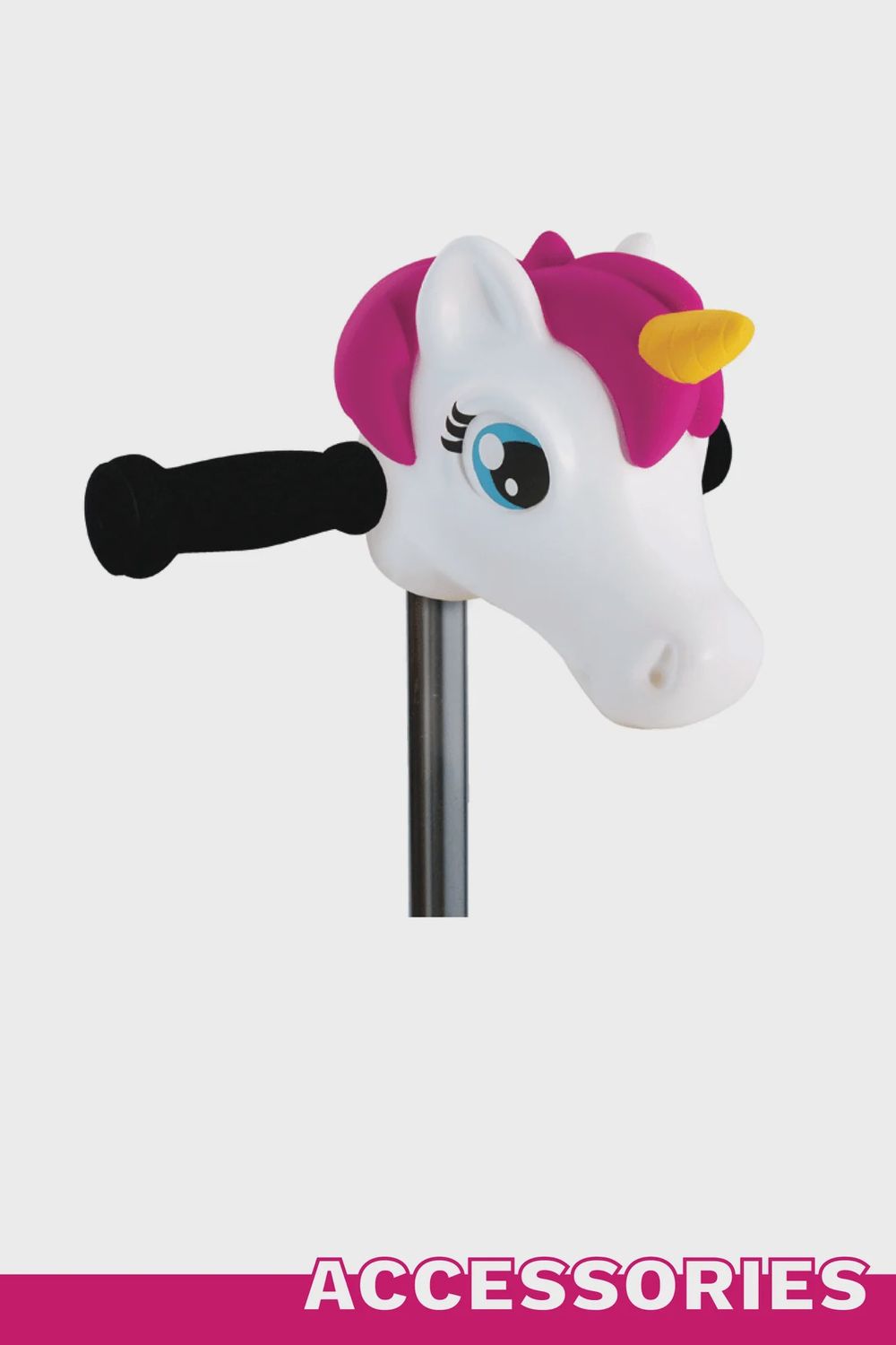 ScootaHeadz -White Unicorn