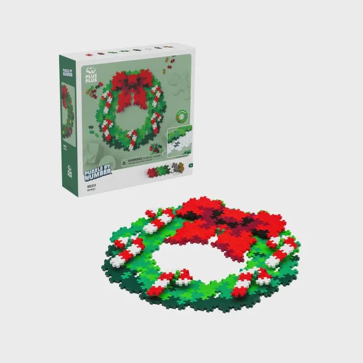 Puzzle By Number - 500 Pc Wreath
