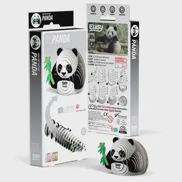 Eugy Panda 3D Puzzle