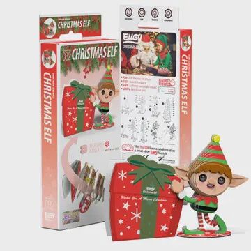 Eugy Christmas Elf 3D Puzzle