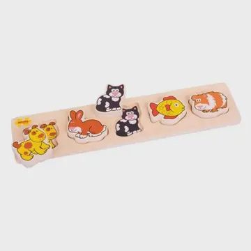 Chunky Lift and Match Pets Puzzle